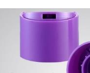 24mm Double wall plastic cap large disc top cap, 