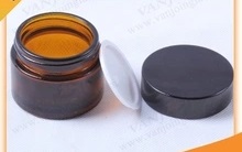 makeup square container 50g empty cream jar 50ml glass cream jar, 